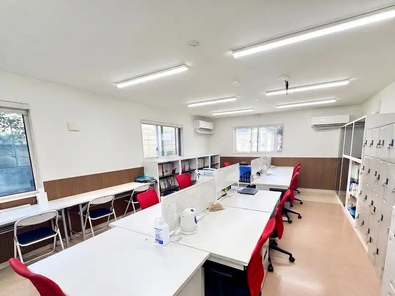 職員が利用するオフィススペース